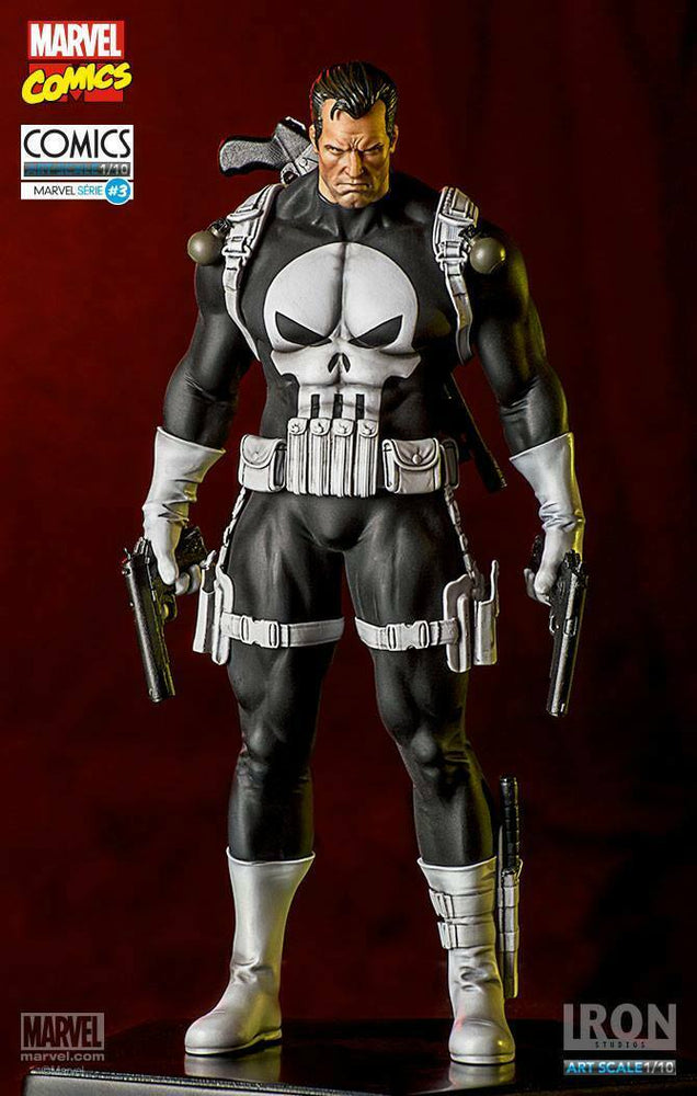Iron Studios Punisher Statue Figure Marvel Frank Castle Rare Limited Ed 1:10