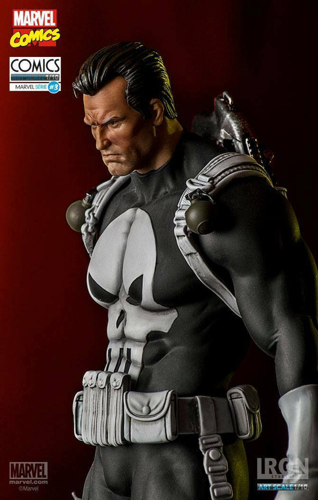Iron Studios Punisher Statue Figure Marvel Frank Castle Rare Limited Ed 1:10