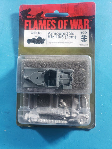 Flames of war - German GE161 Armoured Sd Kfz 10/5 (2cm)