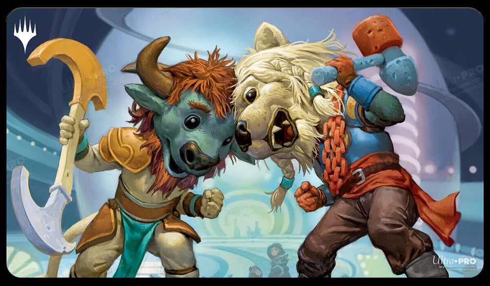 Ultra Pro Playmat Magic The Gathering Unfinity - Exchange of words