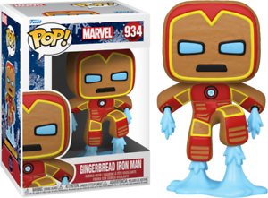 Gingerbread Iron Man #934 Marvel Pop! Vinyl