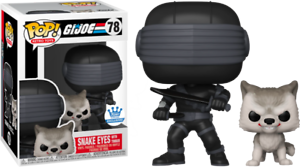 Snake Eyes with Timber (Funko Exclusive) #78 G.I. Joe Pop! Vinyl