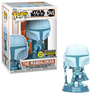 The Mandalorian (Glow Special Edition) #345 Star Wars Pop! Vinyl