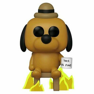 This Is Fine Dog (Special Edition) #56 This Is Fine Pop! Vinyl