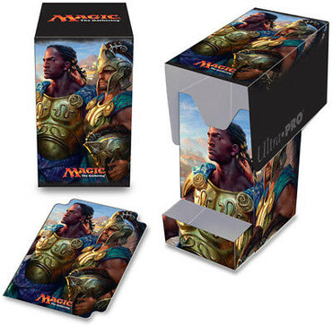 Kynaios and Tiro of Meletis - Commander PRO 100+ Deck Box with Dice Tray