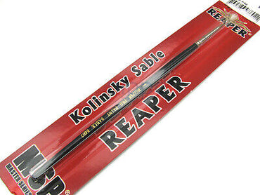 Reaper Kolinsky Sable Brush Medium Brush #1 Rnd