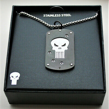Marvel Comics Punisher Stainless Steel Dog Tags