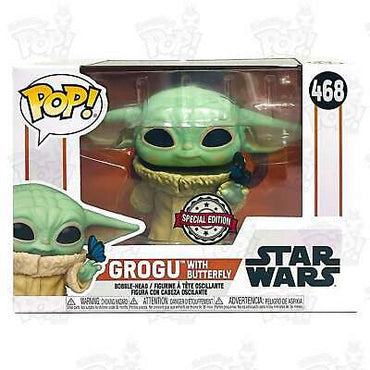Grogu with Butterfly (Special Edition) #468 Star Wars Pop! Vinyl