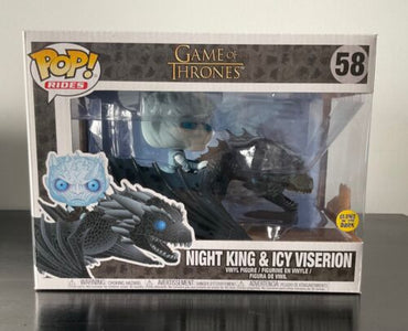 Night King & Icy Viserion (Glow in the Dark) #58 Game of Thrones Pop! Vinyl