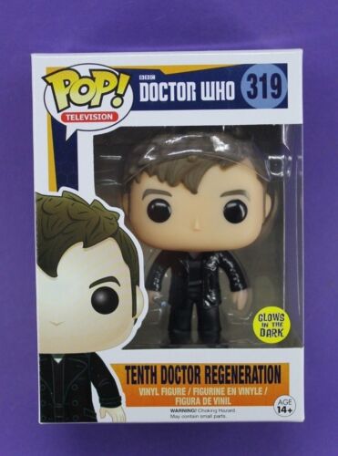Tenth Doctor Regeneration (Glow in the Dark) #319 Doctor Who Pop! Vinyl
