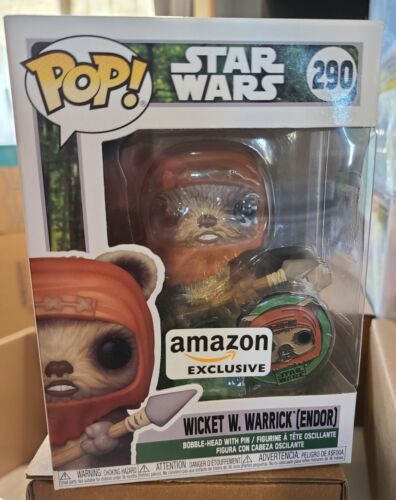 Wicket W. Warrick (Endor Amazon Exclusive) #290 Star Wars Pop! Vinyl