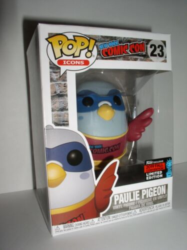 Paulie Pigeon (Red 2019 Fall Convention) #23 New York Comic Con Pop! Vinyl