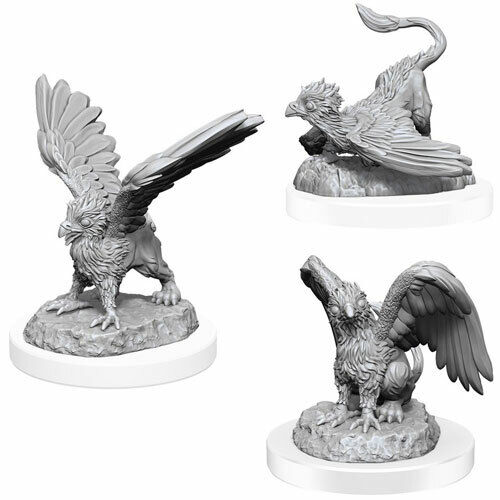 D&D Nolzurs Marvelous Unpainted Miniatures Griffin Hatchlings