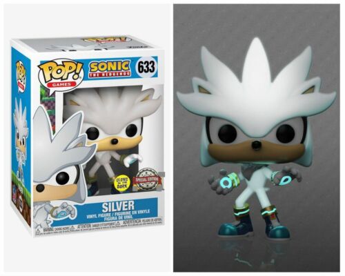 Silver (Glow in the Dark Special Edition) #633 Sonic the Hedgehog Pop! Vinyl