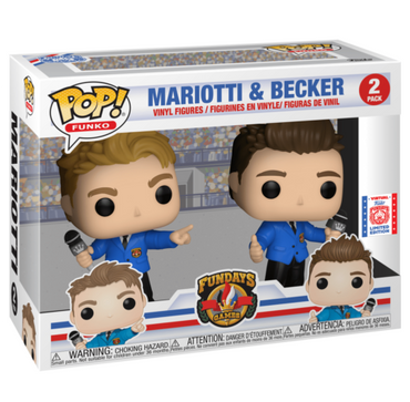 Mariotti & Becker 2 Pack Fundays Games Pop! Vinyl