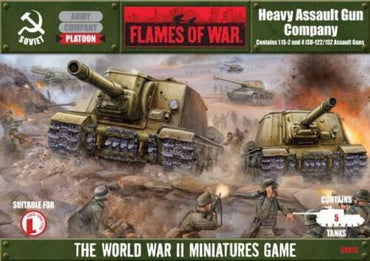 Flames of War - Soviet Heavy Assault Gun Company