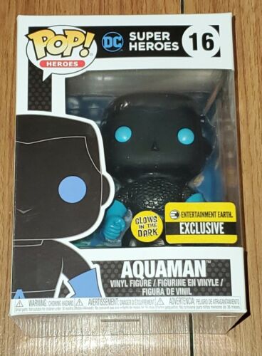Aquaman (Glow in the Dark Entertainment Earth Exclusive) #16 DC Super Heroes Pop! Vinyl