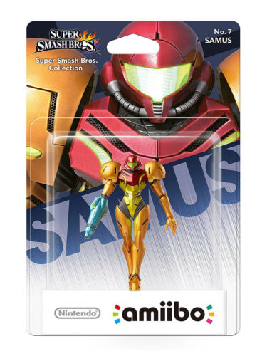 Samus - No. 7 Super Smash Bros. Amiibo