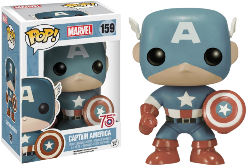 Captain America with Photon Shield (Sepia) #159 Marvel Pop! Vinyl