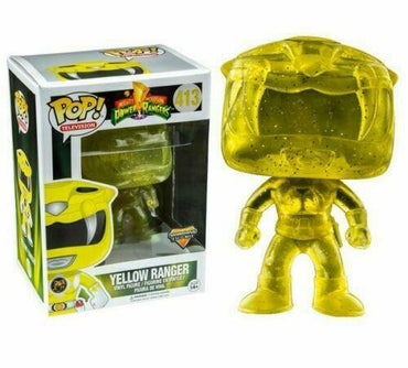 Yellow Ranger (Morphing Exclusive) #413 Mighty Morphin Power Rangers Pop! Vinyl