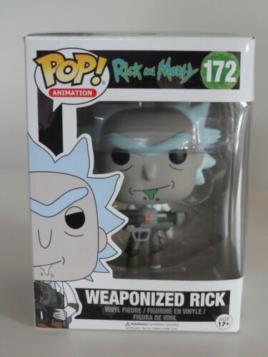 Weaponized Rick #172 w/ chase Rick & Morty Pop! Vinyl