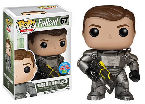 Power Armor (Unmasked) (New York Comic Con) #67 Fallout Pop! Vinyl