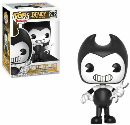 Bendy with Wrench #292 Bendy and the Ink Machine Pop! Vinyl PRE-OWNED