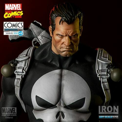 Iron Studios Punisher Statue Figure Marvel Frank Castle Rare Limited Ed 1:10