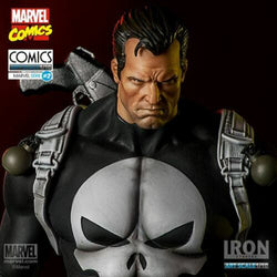 Iron Studios Punisher Statue Figure Marvel Frank Castle Rare Limited Ed 1:10