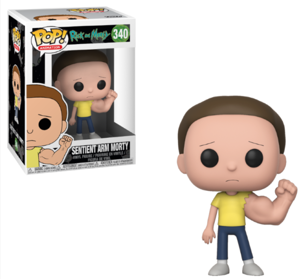 Sentient Arm Morty w/ chase #340 Rick and Morty Pop! Vinyl