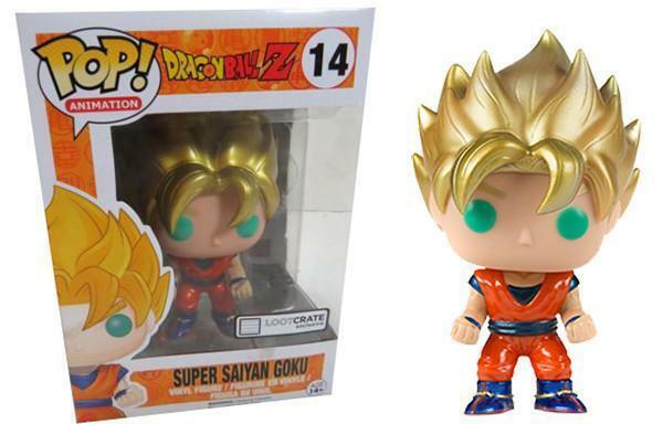 Super Saiyan Goku (LootCrate Exclusive) #14 Dragon Ball Z Pop! Vinyl