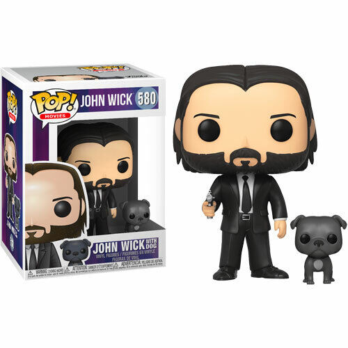 John Wick with Dog #580 John Wick Pop! Vinyl