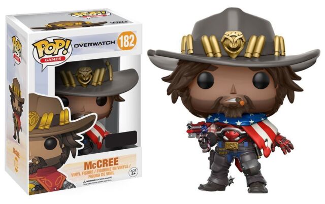 McCree (Gamestop Exclusive) #182 Overwatch Funko Pop! Vinyl