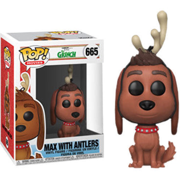 Max with Antlers #665 The Grinch Pop! Vinyl