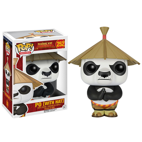 Po [with Hat] #252 Kung-Fu Panda Pop! Vinyl