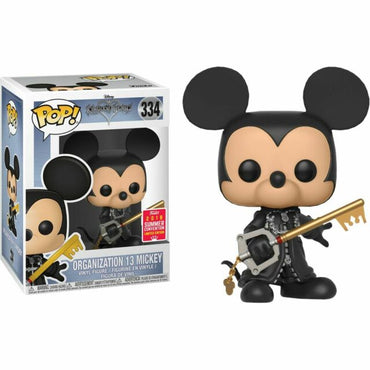 Organization 13 Mickey (2018 Summer) #334 Kingdom Hearts Pop! Vinyl