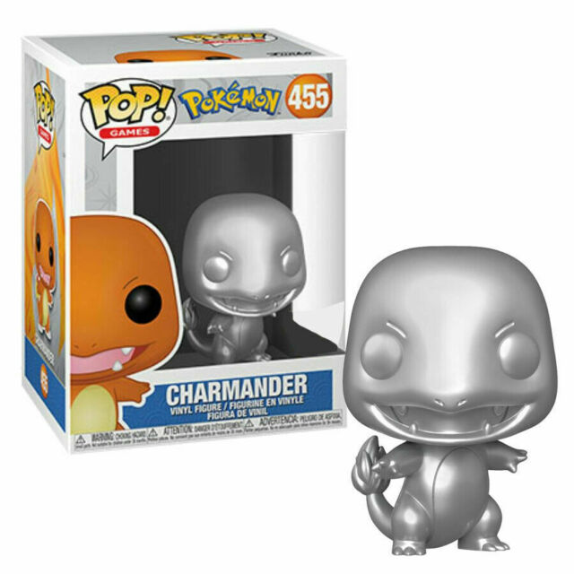 Charmander (Silver) #455 Pokemon Pop! Vinyl