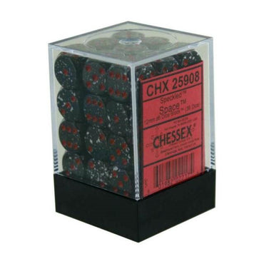 CHX 25908 Speckled 12mm d6 Space Block (36)