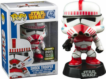 Shock Trooper (2015 Galactic Convention Exclusive) #42 Star Wars Pop! Vinyl