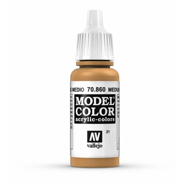 Vallejo Model Colour - Medium Fleshtone 17 ml