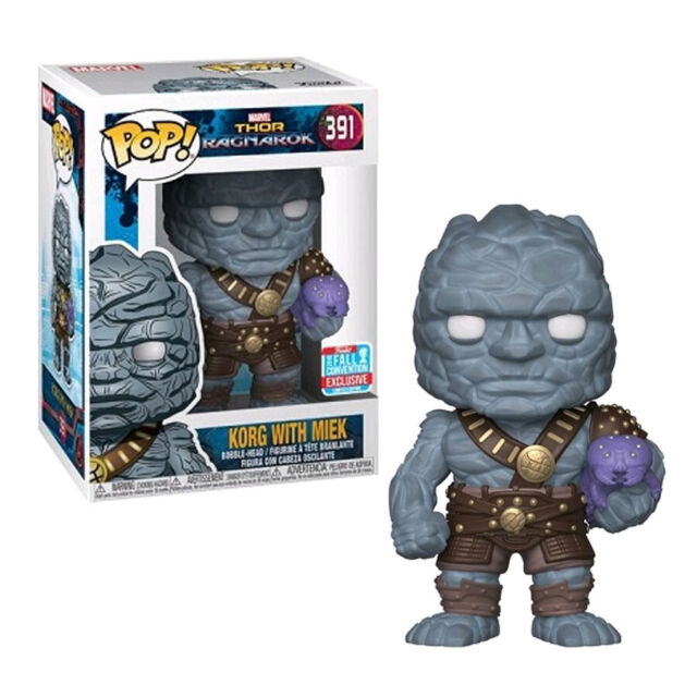 Korg with Miek (2018 Fall Convention Exclusive) #391 Thor Ragnarok Pop! Vinyl