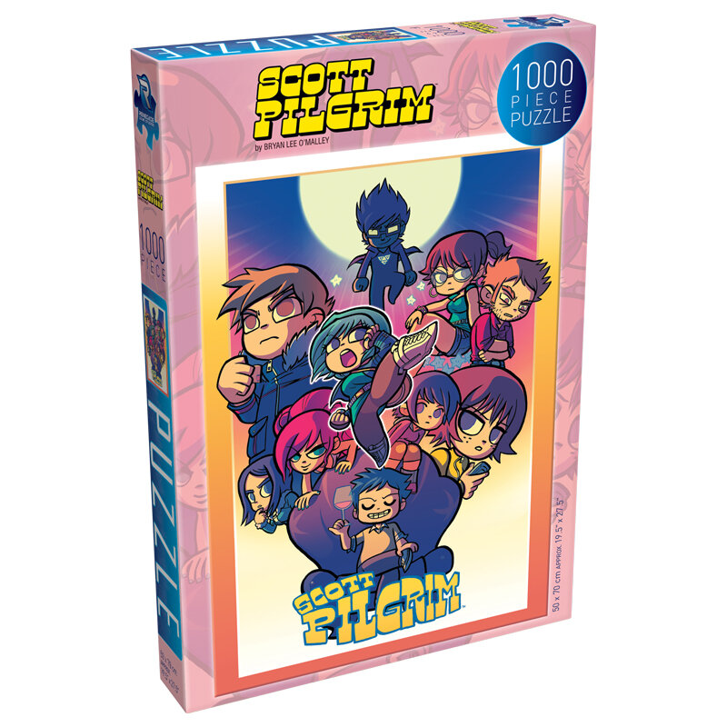 Renegade Jigsaw Puzzles: Scott Pilgrim #3: Movie Style Poster