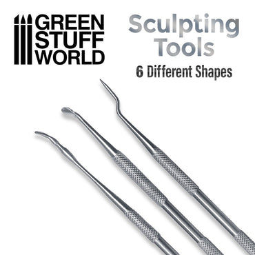 3x Sculpting Tools - Green Stuff World