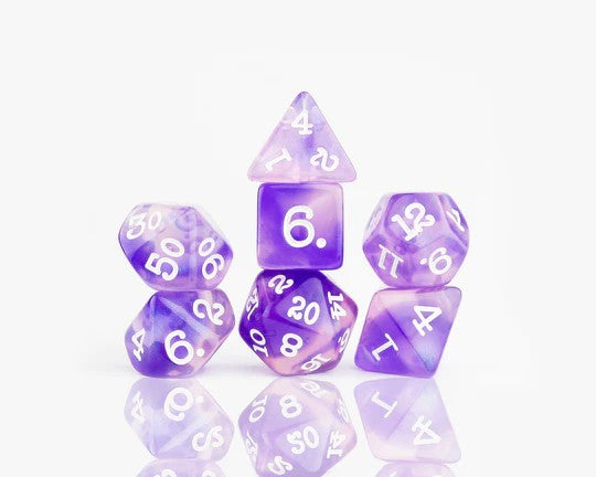 Sirius Dice -  Purple Glaze Dice Set 7