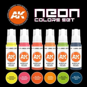 Ak Interactive 3Gen Sets - Neon Colors
