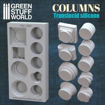 Silicone Molds - Columns - Green Stuff World