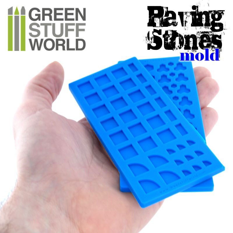 Silicone Molds - Paving Stones - Green Stuff World