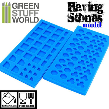 Silicone Molds - Paving Stones - Green Stuff World