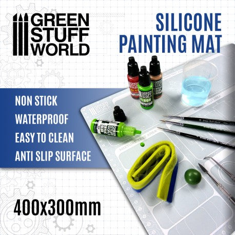 Silicone Painting Mat 400x300mm - Green Stuff World