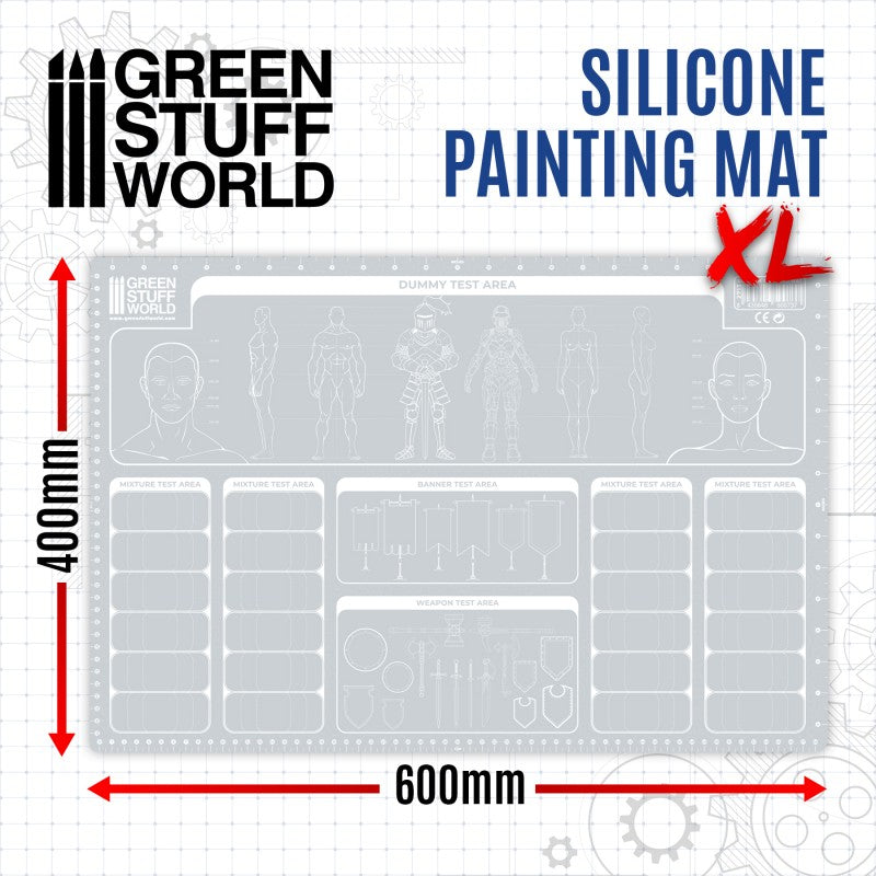 Silicone Painting Mat 600x400mm - Green Stuff World